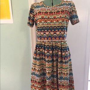 LuLaRoe Amelia Dress XL